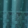 Тюль жаккард Шейли V-807 бірюза, фото 2 Тюль жаккард Шейли V-807 бірюза, фото 2