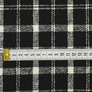 Тканина пальтова Клітина чорна, У клітинку, фото 3