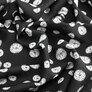 Dress Viscose Staple Fabric, Brandi, 115 g/m2 кульбаба чорний, Квітковий, фото 2 Dress Viscose Staple Fabric, Brandi, 115 g/m2 кульбаба чорний, Квітковий, фото 2