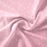Two-Layer Cotton Muslin Fabric for Summer Clothing and Home Textiles двошарова Зорепад пудра, Зірки, фото 1 Two-Layer Cotton Muslin Fabric for Summer Clothing and Home Textiles двошарова Зорепад пудра, Зірки, фото 1