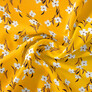 The fabric is staple twill with a print V-208/5 пролісок гірчиця, Квітковий, фото 1 The fabric is staple twill with a print V-208/5 пролісок гірчиця, Квітковий, фото 1