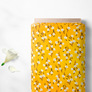 The fabric is staple twill with a print V-208/5 пролісок гірчиця, Квітковий, фото 2 The fabric is staple twill with a print V-208/5 пролісок гірчиця, Квітковий, фото 2