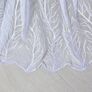 Тюль фатин з вишивкою Дубрава V-04 біла, фото 5 Тюль фатин з вишивкою Дубрава V-04 біла, фото 5