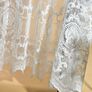 Тюль фатин с вышивкой Dans V-1304 молоко, фото 3