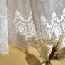 Тюль фатин с вышивкой Dans V-1304 молоко, фото 7
