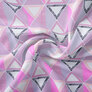 Тканина бязь ранфорс для постільної білизни 2,4 м V-8 23361 9 абстракція лілова пудра, Геометрія, фото 1
