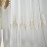Тюль фатин з вишивкою Джудіт V-205 лате, фото 2 Тюль фатин з вишивкою Джудіт V-205 лате, фото 2