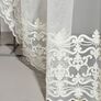 Тюль фатин з вишивкою Пріора V-крем , фото 7 Тюль фатин з вишивкою Пріора V-крем , фото 7