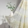 Тюль фатин с вышивкой Приора V-золото, фото 1 Тюль фатин с вышивкой Приора V-золото, фото 1
