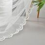 Тюль фатин з вишивкою Noktali V-krem, фото 2 Тюль фатин з вишивкою Noktali V-krem, фото 2