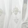 Тюль батист з вишивкою Таісія V-біла, фото 1 Тюль батист з вишивкою Таісія V-біла, фото 1