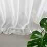 Тюль батист з вишивкою Таісія V-біла, фото 4 Тюль батист з вишивкою Таісія V-біла, фото 4