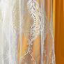 Тюль сетка с вышивкой Августина V-крем, фото 2 Тюль сетка с вышивкой Августина V-крем, фото 2