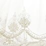 Тканина тюль сітка з вишивкою Ларсон V-золото, фото 4 Тканина тюль сітка з вишивкою Ларсон V-золото, фото 4