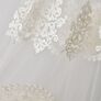 Тюль сітка з вишивкою Поллі V-krem, фото 2 Тюль сітка з вишивкою Поллі V-krem, фото 2
