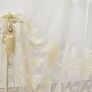 Тюль сетка с вышивкой Полли V-золото, фото 4 Тюль сетка с вышивкой Полли V-золото, фото 4