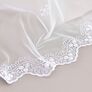 Тюль фатин с вышивкой Эля біла, фото 3 Тюль фатин с вышивкой Эля біла, фото 3