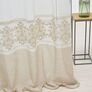 Тюль марлевка с вышивкой Азіза V-8701 беж, фото 3 Тюль марлевка с вышивкой Азіза V-8701 беж, фото 3