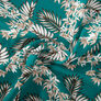 The fabric is staple twill with a print тропіки морська хвиля, фото 1