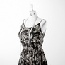 The fabric is staple twill with a print тропіки чорний, фото 3 The fabric is staple twill with a print тропіки чорний, фото 3