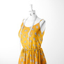 The fabric is staple twill with a print нарцис гірчиця, фото 3 The fabric is staple twill with a print нарцис гірчиця, фото 3