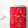 The fabric is staple twill with a print барвінок червоний, фото 2 The fabric is staple twill with a print барвінок червоний, фото 2