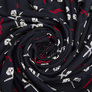 Dress Viscose Staple Fabric, Brandi, 115 g/m2 ключі чорний, фото 1 Dress Viscose Staple Fabric, Brandi, 115 g/m2 ключі чорний, фото 1