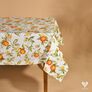 Christmas tablecloth 140x170 cm with water-repellent impregnation Персик (v-001 молоко), фото 1 Christmas tablecloth 140x170 cm with water-repellent impregnation Персик (v-001 молоко), фото 1