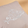 Pillow ROYAL with an embroidery of ТМ IDEIA 45х45 cm св.сірий, фото 5