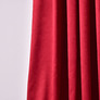 Ткань портьерная однотонная Фонлук Canvas, шторная ткань, ткань для штор, шторы, портьеры, гардины, ткань гардинная V-197 бордо, фото 2