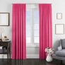 Fabric curtain monophonic Fonluk Canvas V-109 малина, фото 2