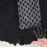 Ткань гипюр Надежда кульки чорний, фото 3 Ткань гипюр Надежда кульки чорний, фото 3