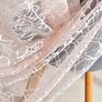 Тюль жаккард Джена  V-P4238 пудра, фото 5 Тюль жаккард Джена  V-P4238 пудра, фото 5