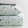 One and a half bedding set TM IDEIA sheet 150x220 cm, duvet cover 145x215 cm, pillowcase 50x70 cm (2 pcs) panda ментол, фото 6