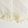 Тюль сетка с вышивкой Иванка V-06 крем золото, фото 2 Тюль сетка с вышивкой Иванка V-06 крем золото, фото 2