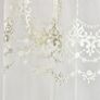 Тюль сетка с вышивкой Акация V-02 крем, фото 4 Тюль сетка с вышивкой Акация V-02 крем, фото 4