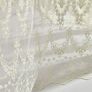 Тюль сетка с вышивкой Акация V-02 крем, фото 9 Тюль сетка с вышивкой Акация V-02 крем, фото 9