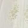 Тюль сетка с вышивкой Акация V-02 крем, фото 10 Тюль сетка с вышивкой Акация V-02 крем, фото 10