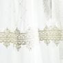 Ткань тюль фатин с вышивкой La Roch V-4 беж, фото 5 Ткань тюль фатин с вышивкой La Roch V-4 беж, фото 5