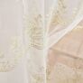 Тюль сетка с вышивкой Марфа V-золото, фото 6