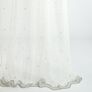 Ткань тюль фатин с вышивкой Nokta V-сіра, фото 7 Ткань тюль фатин с вышивкой Nokta V-сіра, фото 7
