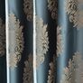 Тканина портьєрна жакардова Торонто  V-805 бірюза золото, фото 3 Тканина портьєрна жакардова Торонто  V-805 бірюза золото, фото 3