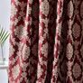 Тканина портьєрна жакардова Фіона V-601 бордо, фото 2
