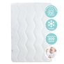 Comfort TM PAPAELLA cot blanket 100x135 cm зигзаг біла, фото 1