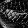 Ткань плащевая стеганная ЛАК с утеплителем чорна, фото 2