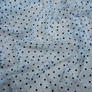 Stretch mesh fabric Peas with flock дрібна блакитна, фото 2