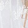 Тюль сетка с вышивкой Нурель V-ekru, фото 7