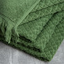Terry jacquard towel Aurora TM IDEIA 50х90 cm олива , фото 4