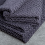 Рушник махровий жакардовий Аврора TM IDEIA 50х90 см графіт, фото 4