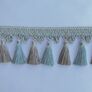 Бахрома декоративная V-K-85 т.беж/бірюза, фото 1 Бахрома декоративная V-K-85 т.беж/бірюза, фото 1